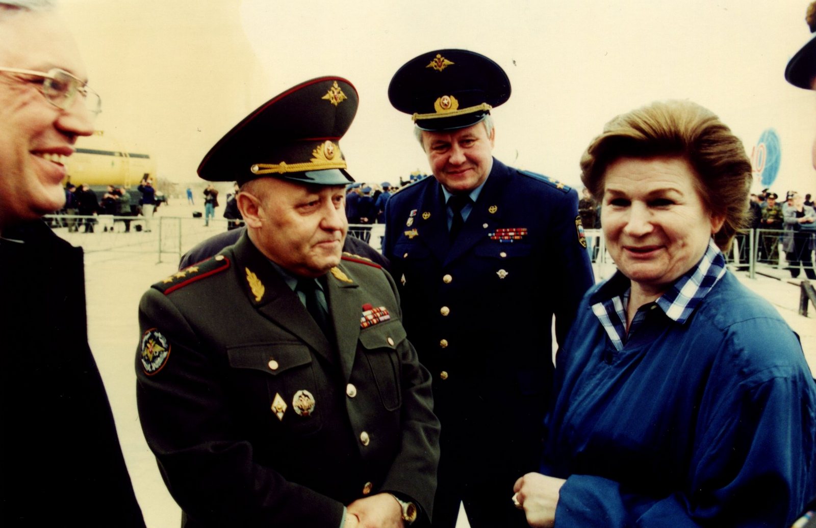 С первой в мире женщиной-космонавтом Валентиной Терешковой. Фото из собрания Кирилло-Белозерского музея